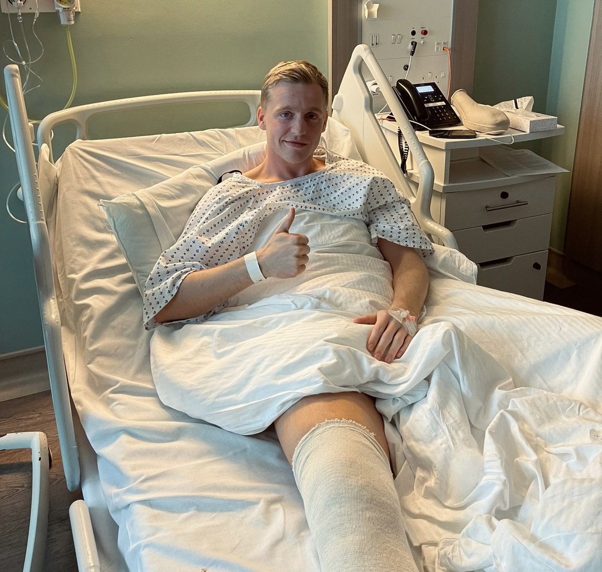 I am really disappointed that the season is over for me😔. After successful surgery, it’s time to start my recovery process and will do everything to come back stronger for this club💪🏻🔴 Thank you all for the lovely messages, they mean a lot to me and my family. 🙏❤️