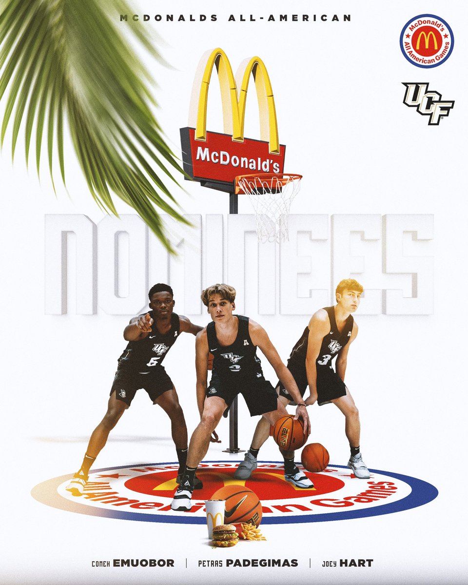 Our 2023–24 signees are already getting a 𝙩𝙖𝙨𝙩𝙚 of success 🍔🍟

Congrats on the nominations, guys!