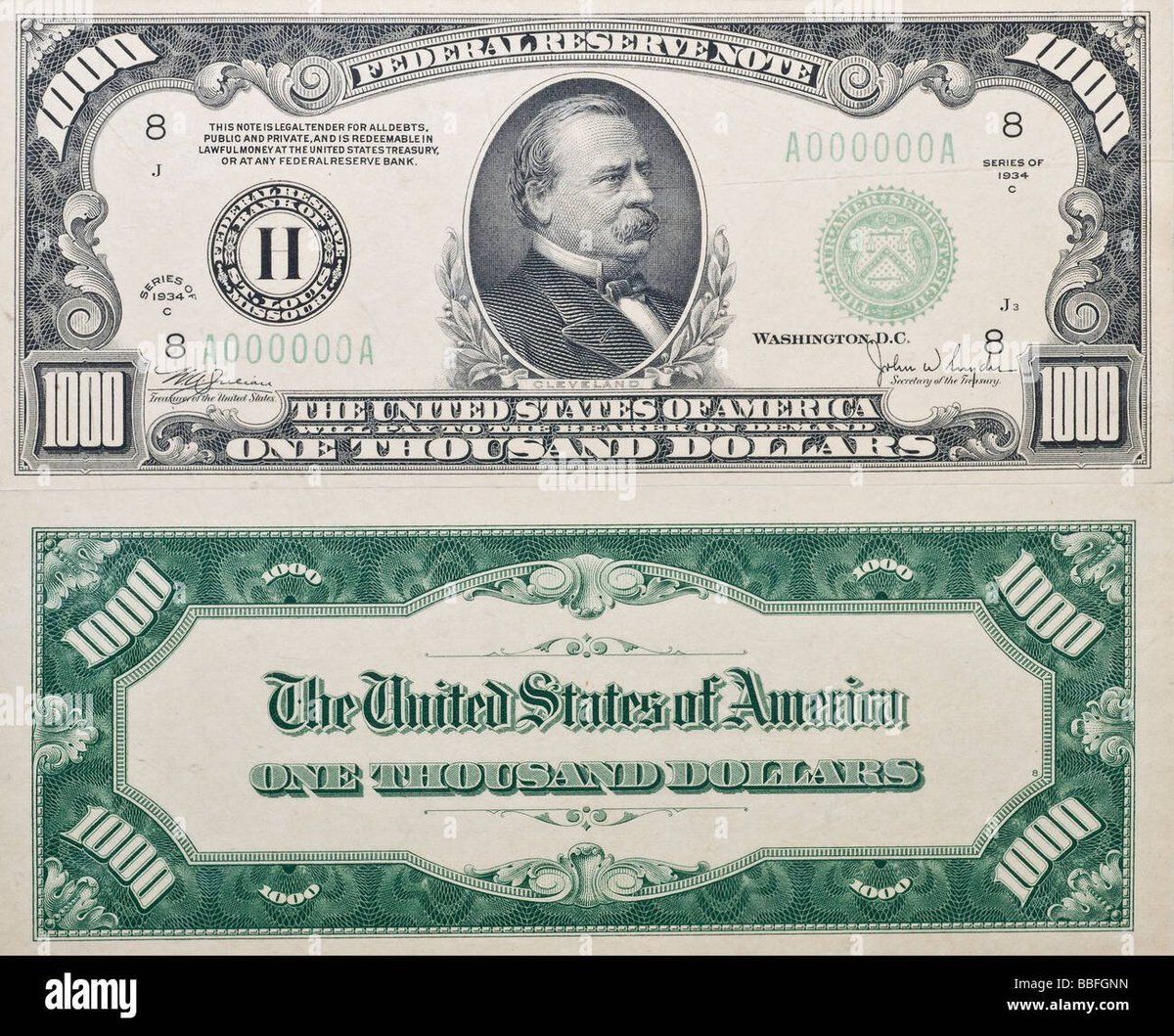 What do you think? Should we bring these back?
#500dollarbill #1000dollarbill #largebanknotes #legaltender #nogimmicks