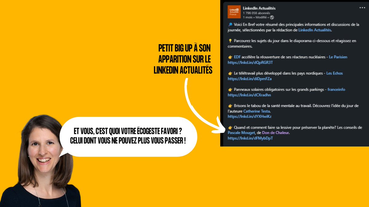 Retour sur les meilleures astuces de sobriété énergétique 👇

En décembre, Pascale publiait un calendrier de l’avent 100% économies d’énergie pour réduire simplement votre conso d'énergie au quotidien 🫶

Quel votre écogeste favori ? 🤔

#ecogestes #greenact #generositeembarquee