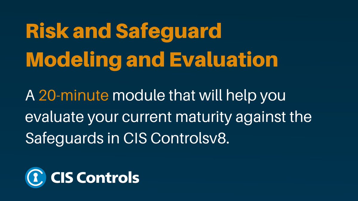 CISecurity's tweet image. Cybersecurity risk analysis is an inexact but important process. Take the CIS risk assessment method today to identify your vulnerabilities. sforce.co/3iArKgv #CISControlsv8 #cybersecurity