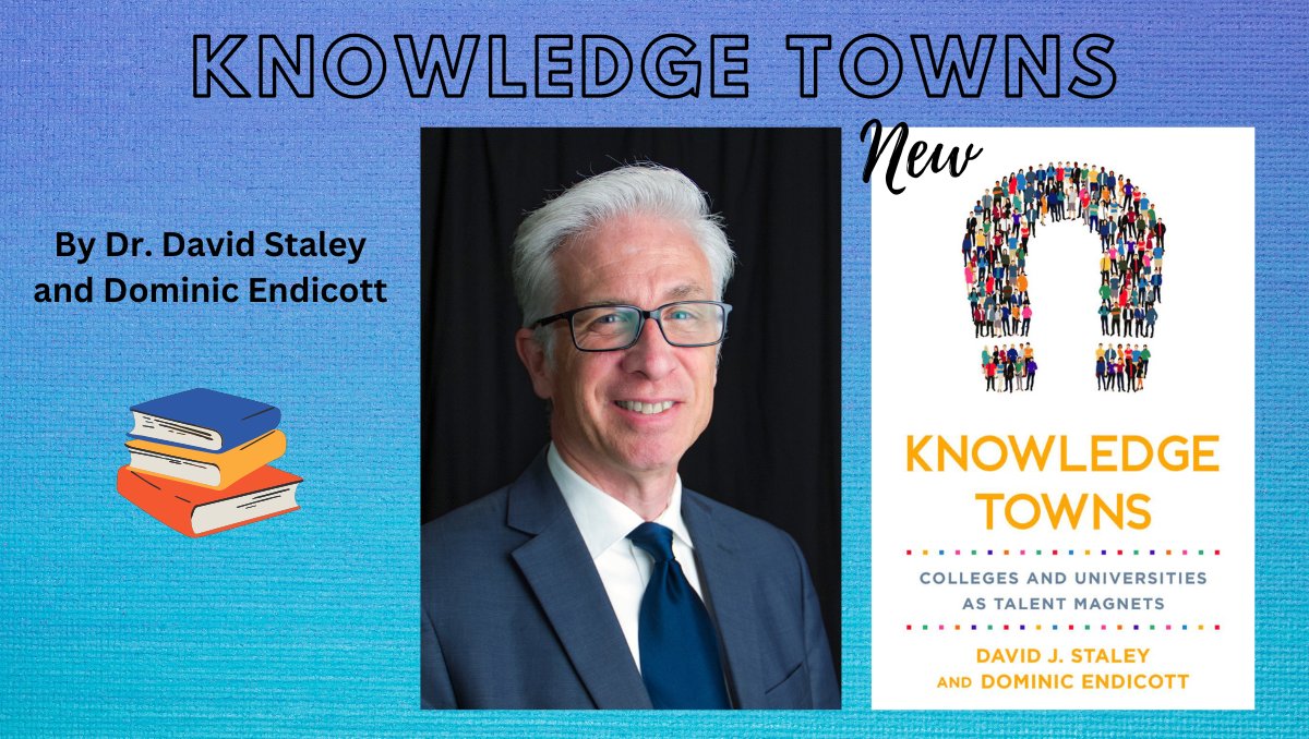 osuhistorydept's tweet photo. Congratulations to David Staley on the upcoming publication of his new book, "Knowledge Towns, Colleges and Universities as Talent Magnets," (Johns Hopkins University Press, March 2023). 
@davidstaley8 @ASCatOSU @OhioState https://t.co/iWxSLhuTDk https://t.co/rozP1T4fkn