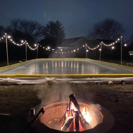 NiceRink's tweet photo. Happy Friday! Who's ready for some Friday night lights๐๐ช #FrozenMemories #NiceRink #icerink #notimeinside #iceskate #IcePerience #pondhockey #usahockey #backyardrink #nhl #backyardicerink #hockey #odrszn #outdoors #outdoorrink #iceskating #odr #outside #hockeycanada #LetsSkate https://t.co/spmo9zileJ