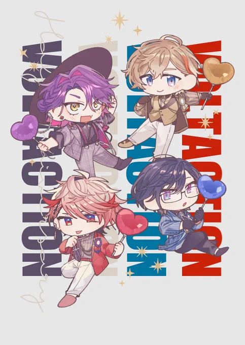 ハーフアニバーサリーおめでとう#ふうらーと#わたらいらすと#四季彩画 #SeraPic #VOLTA展 