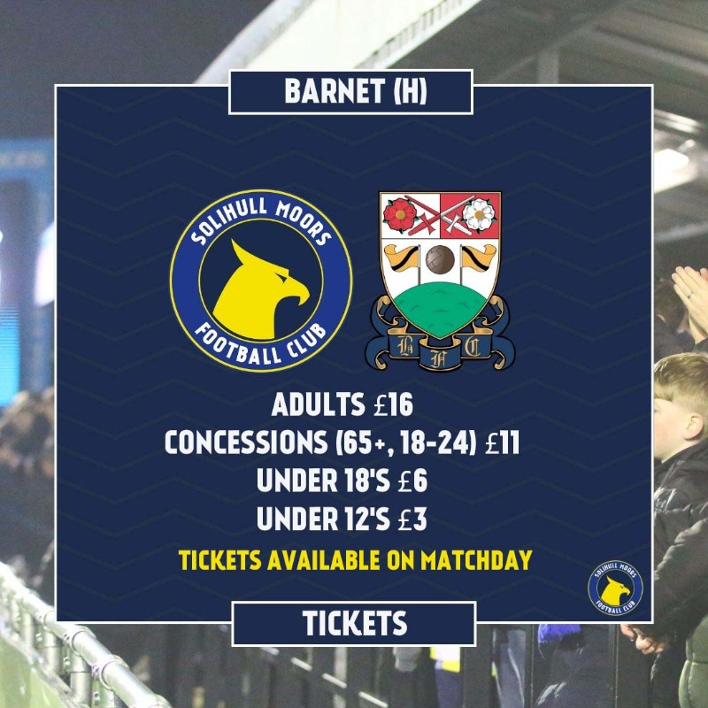 SolihullMoors's tweet photo. 🗞 All your key information ahead of tomorrow's FA Trophy tie👇