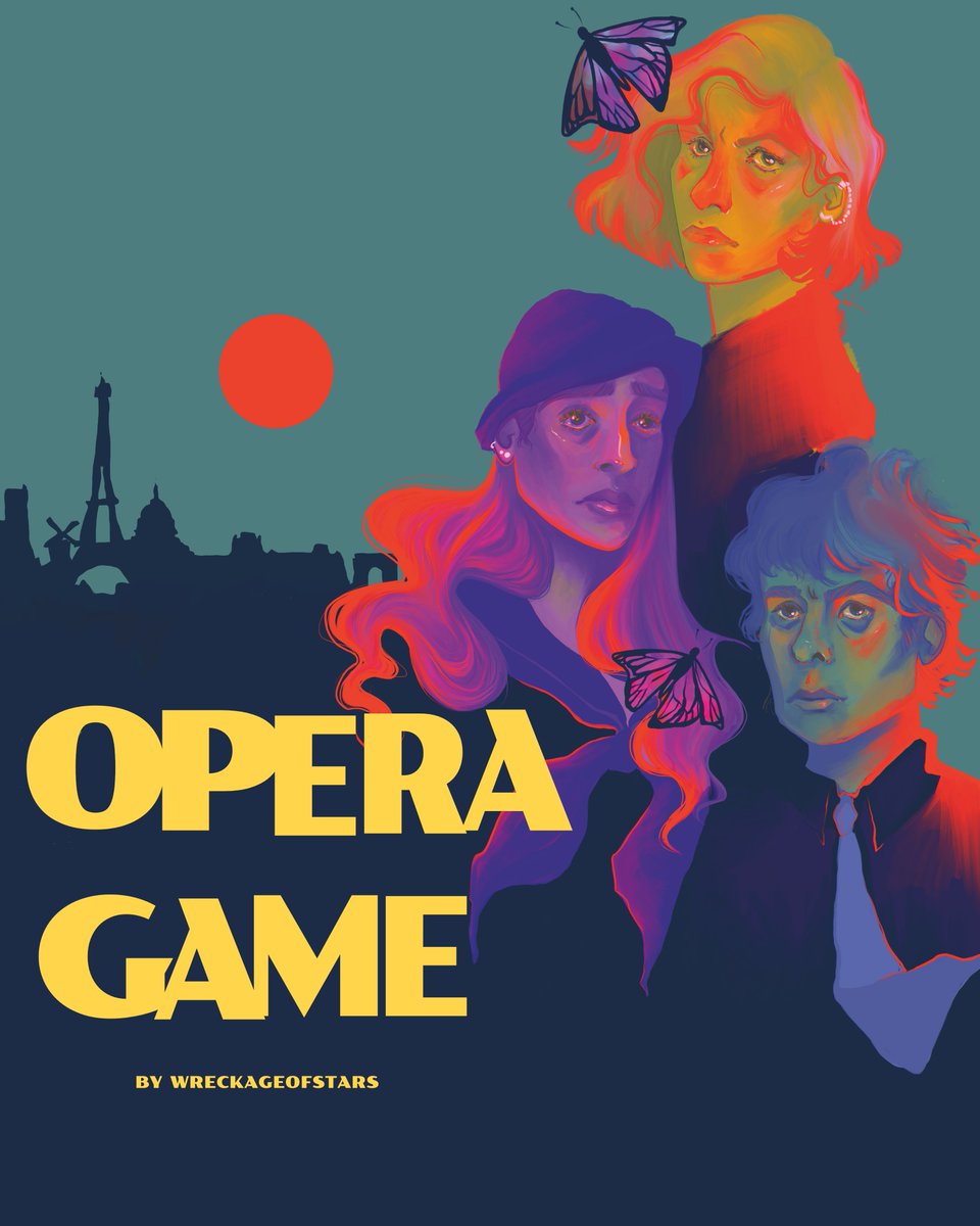 if you can't create a fauvist nightmare cover for your historical dw case fic honestly when CAN you. 

[opera game] archiveofourown.org/works/42172158…

(it's got ernest hemingway, chess metaphors and also gay yearning and no i can't explain)