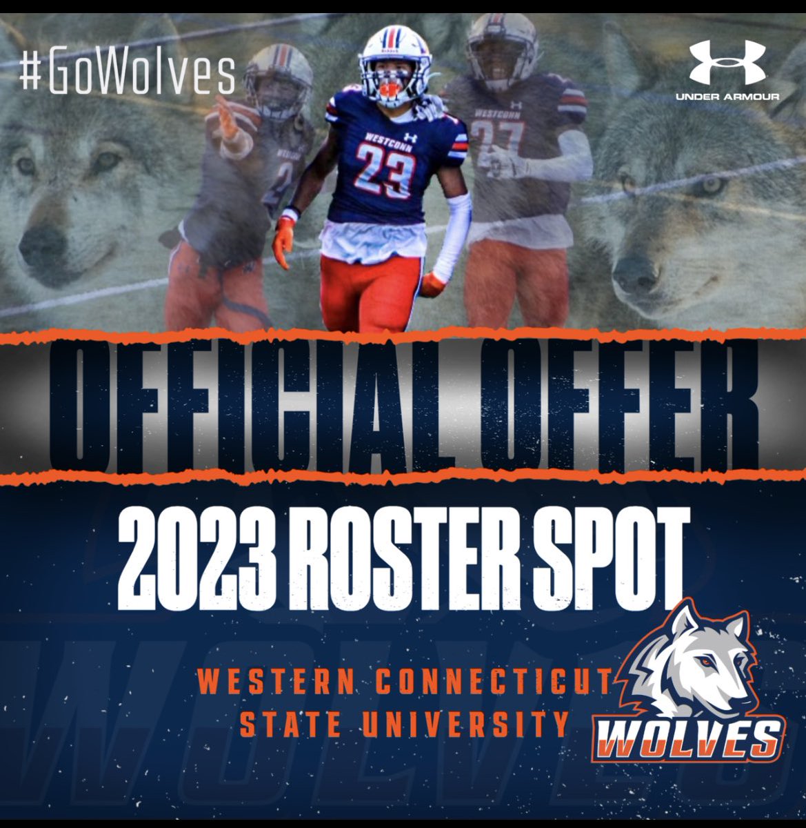 Savv224's tweet photo. Blessed to receive an offer from Western Connecticut @WestConnFB https://t.co/XTYNU23cvl