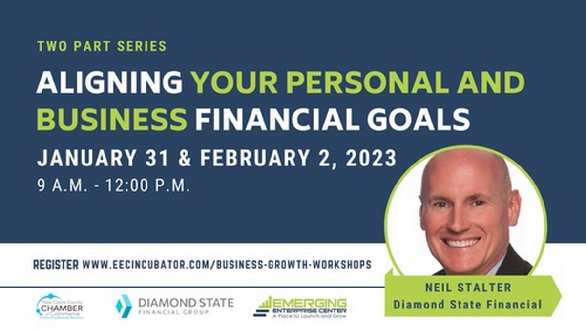 Are your business and personal finance goals aligned?

Join us for a two-day workshop presented by Diamond State Financial that is focused on helping you understand a variety of business and personal financial decisions. 
Register: buff.ly/3X7sCZr