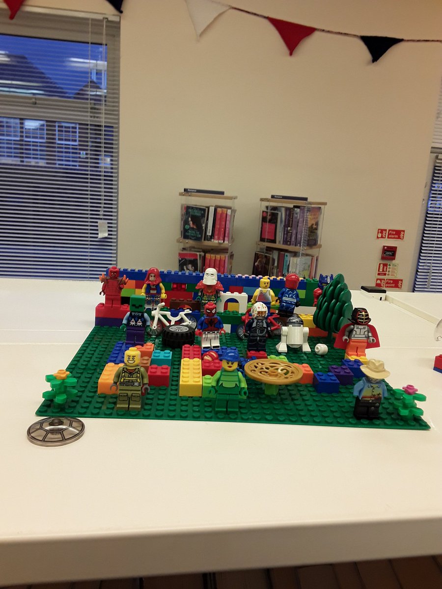 WFlibraries's tweet image. More added from #LegoClub at #StanleyLibrary #WFlibraries #LoveLego