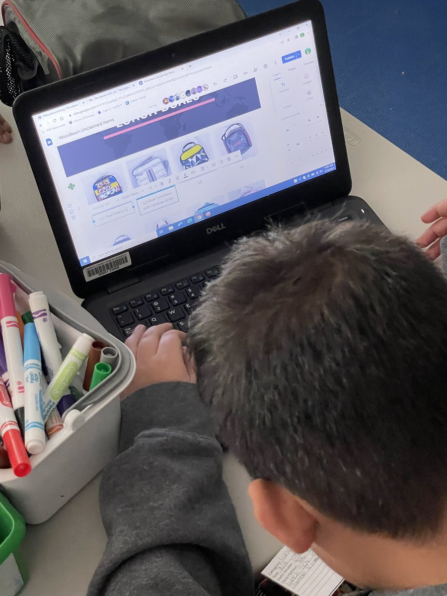 UrbatchK's tweet photo. 4-6 Grade Scholars are processing all unclaimed inventory and managing their school “Unclaimed Items” website. #webdevelopment #woodlawnelementary #inventory #fcpsR3 #fcpsAAP #FCPSPBL #fcpspogpol @fcpsnews @WoodlawnES @fcpsaap @FCPSR3 @FcpsPOGPOL https://t.co/cYMHVti4TV