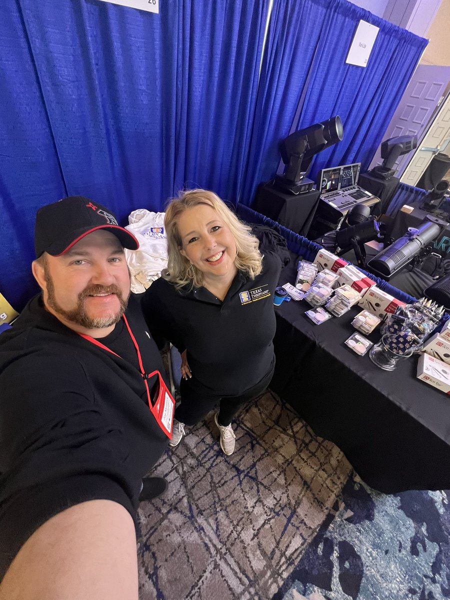 Having fun at #ttec2023 #texasthespians