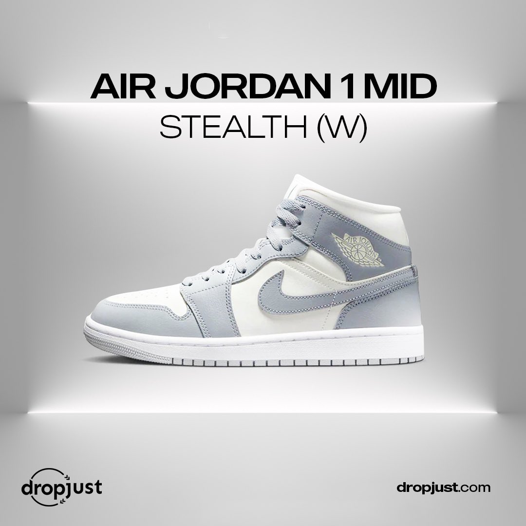 Dropjustcom's tweet photo. Air Jordan 1 Mid Stealth (W) iki tonlu renk kombiniyle tarzınıza ilham kaynağı olacak...

Sizde popüler parçalara sahip olmak istiyorsanız https://t.co/u8WaPloOJU'u ziyaret etmeyi unutmayın!

#dropjust #sneakers #sneaker #streetstyle #AirJordan1 #Jordan #sneakersaddict https://t.co/lOjjoJfUHn