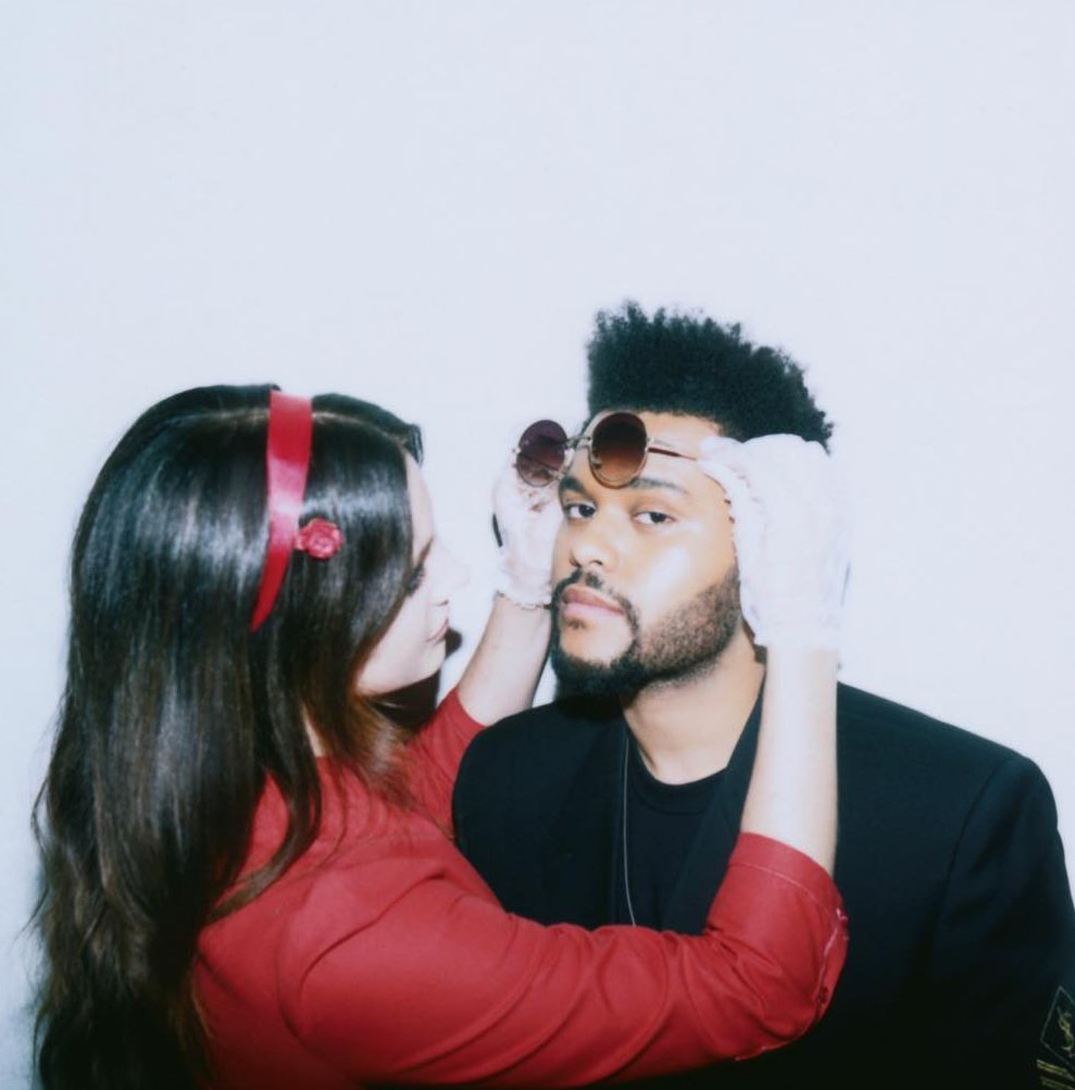 thepoparchive's tweet image. lana del rey &amp;amp; the weeknd.