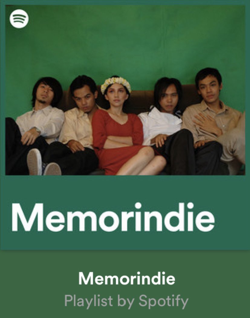 CherBomb's tweet photo. Selamat bernostalgia semuanya di playlist 'Memorindie' pilihan Spotify ✨
Thanks @spotifyid @spotifyasia ❤️
#cherrybombshell #cherbomb #indiepop #indiebandung #spotify #spotifyasia #spotifyid #memorindie https://t.co/SwxBxjPs8w