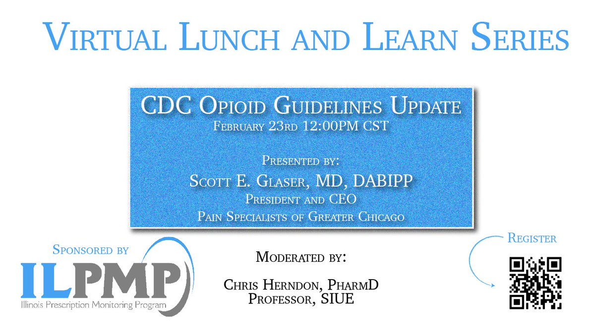 Chris Herndon, PharmD (@cherndon12) on Twitter photo Illinois healthcare providers: free virtual lunch and learn with Dr. Scott Glaser on new CDC guidelines. Please attend! <a href="/ILPharmacists/">IPhA</a> <a href="/ichpnet/">ICHP</a> <a href="/IllinoisDoctors/">IL State Med Society</a> <a href="/IllinoisAFP/">IL Family Physicians</a> <a href="/ILSAPN/">ISAPN</a> Illinois healthcare providers: free virtual lunch and learn with Dr. Scott Glaser on new CDC guidelines. Please attend! <a href="/ILPharmacists/">IPhA</a> <a href="/ichpnet/">ICHP</a> <a href="/IllinoisDoctors/">IL State Med Society</a> <a href="/IllinoisAFP/">IL Family Physicians</a> <a href="/ILSAPN/">ISAPN</a>