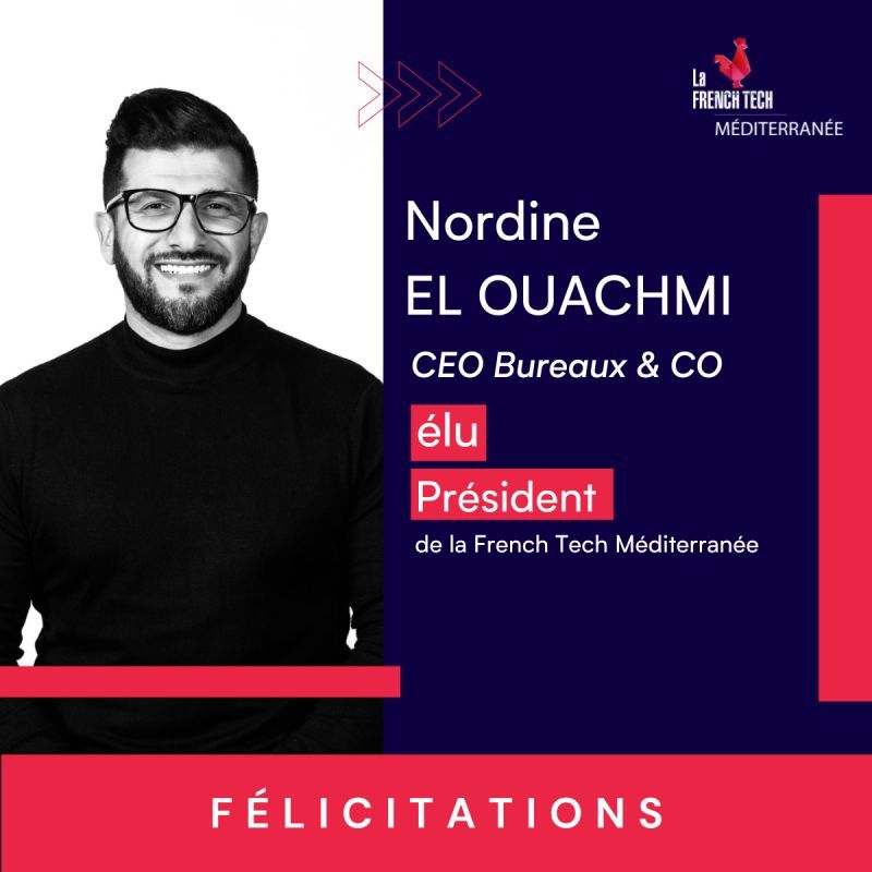 Nordine El Ouachmi <a href="/elinya34/">El ouachmi nordine</a> notre CEO et fondateur vient d'être élu Président de la <a href="/FrenchTechMed/">La French Tech Méditerranée</a>.

Nous sommes heureux de vous annoncer cette nomination.

Retrouvez toutes les informations sur cette excellente nouvelle :
lnkd.in/ekcGF592