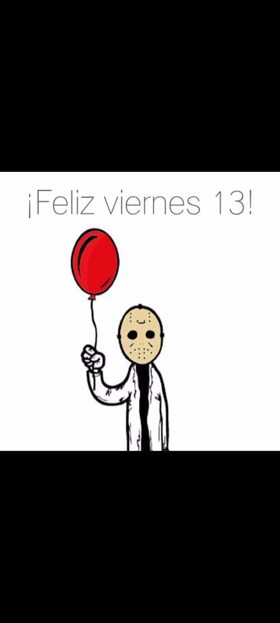 Feliz viernes 13 https://t.co/JAvoSYP5OD