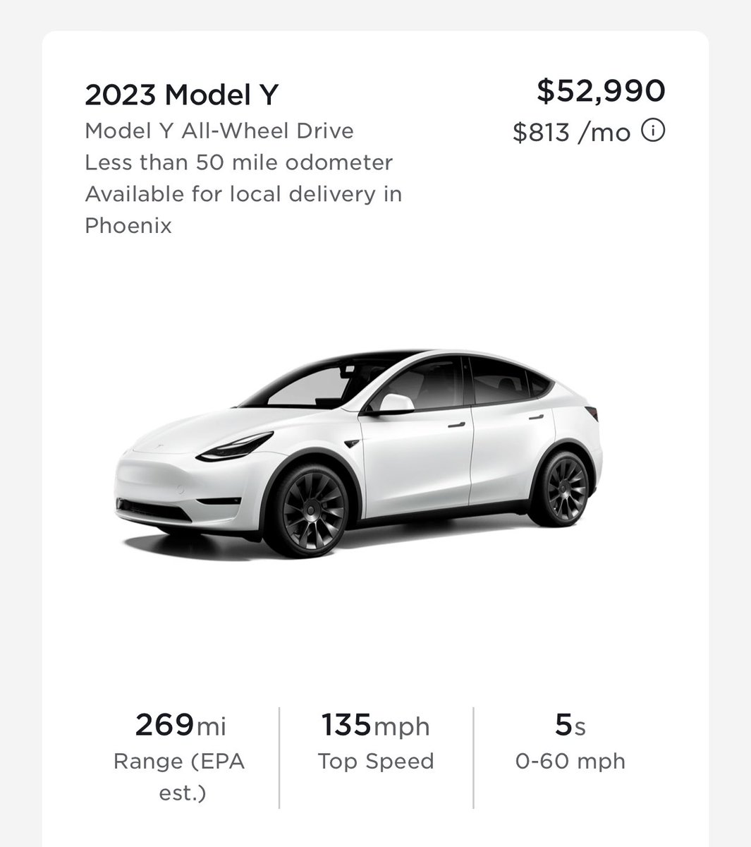MarinaroDan's tweet photo. @elonmusk do you seriously consider $52,990 “affordable” to most? Why even introduce it! https://t.co/WjbhqQ5Hrs