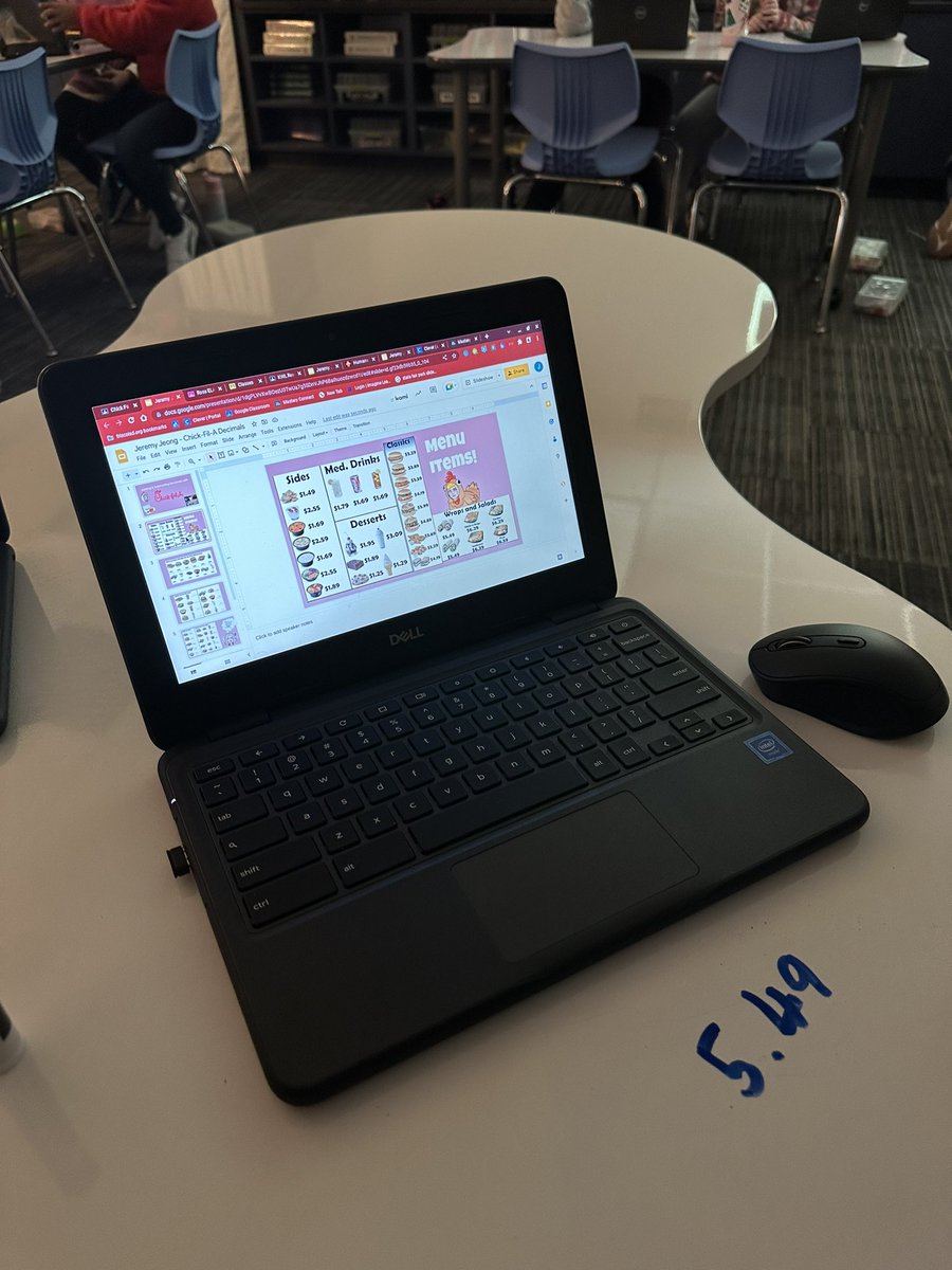 NachoAverage4th's tweet photo. We’ve had so much fun with decimals this week in fourth grade! From turtle races, to Chick-Fil-A, we are practicing in ways we can really collaborate together!! https://t.co/zpHhNCFixz