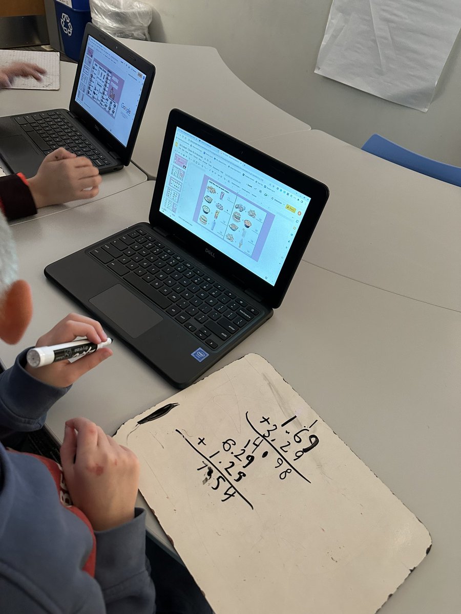 We’ve had so much fun with decimals this week in fourth grade! From turtle races, to Chick-Fil-A, we are practicing in ways we can really collaborate together!!