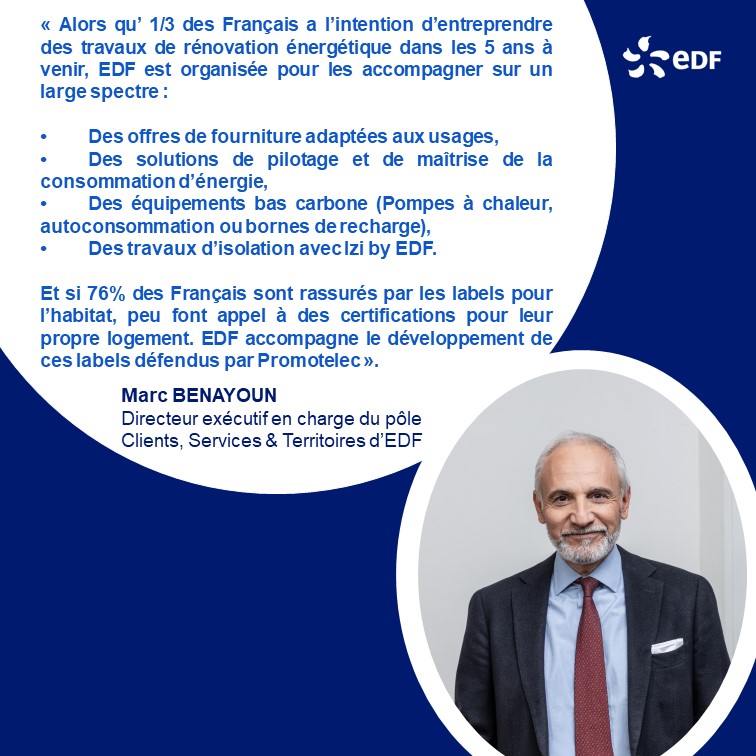 Le Groupe <a href="/Promotelec/">Groupe Promotelec</a> défend des labels garantissant une rénovation responsable et des installations électriques fiables et sûres 🏠💡

Attachée à la qualité des travaux réalisés chez nos clients, #EDF encourage le développement de ces labels dans un marché en plein essor.