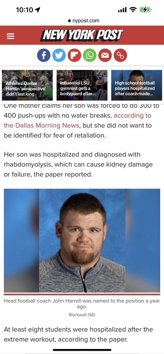 Des_Tuh_Nee85's tweet photo. We need to be sure that ALL parents of football players who were coached by this POS have bail money readily available. Shame on you, @RHHSHawks - Sincerely, the mother of a football player 🏈 Fire #JohnHarrell #RockwallHeathHighSchool https://t.co/vuekjkcgNS