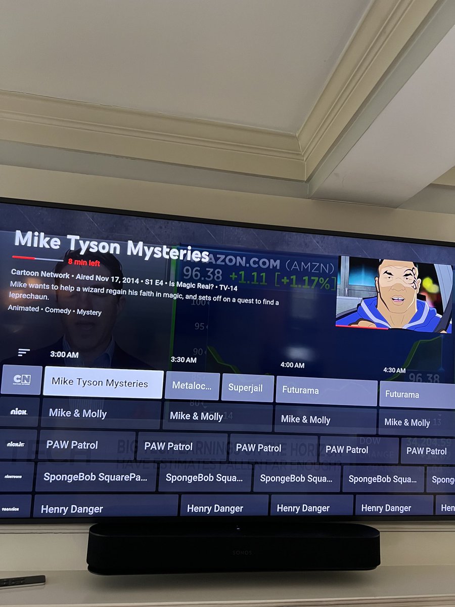 Ok - hold on. so Mike Tyson lost his faith in magic?