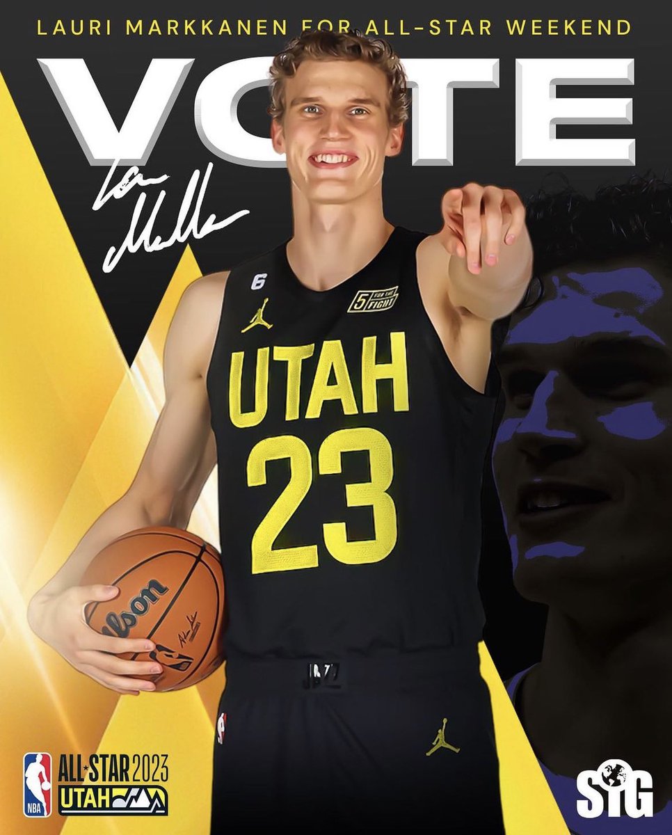 Lauri is holding strong in 7th place in Western Conference Frontcourt with 845k votes. Those are very good numbers. Today is another 3x vote day - let’s make up some ground on the top 5! VOTE HERE ⬇️ vote.nba.com