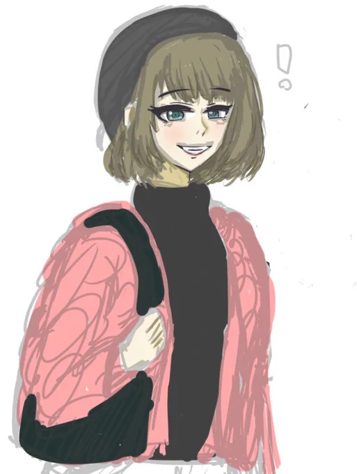 深夜テンションで描いてたらなんか好きな楓さんになりつつあるぞ…! 