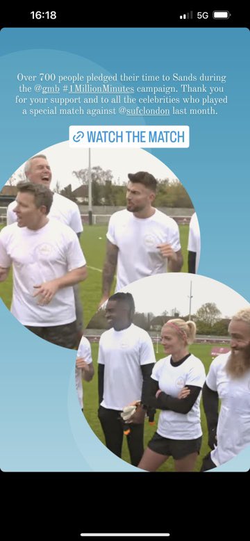 Sands United London tweet media