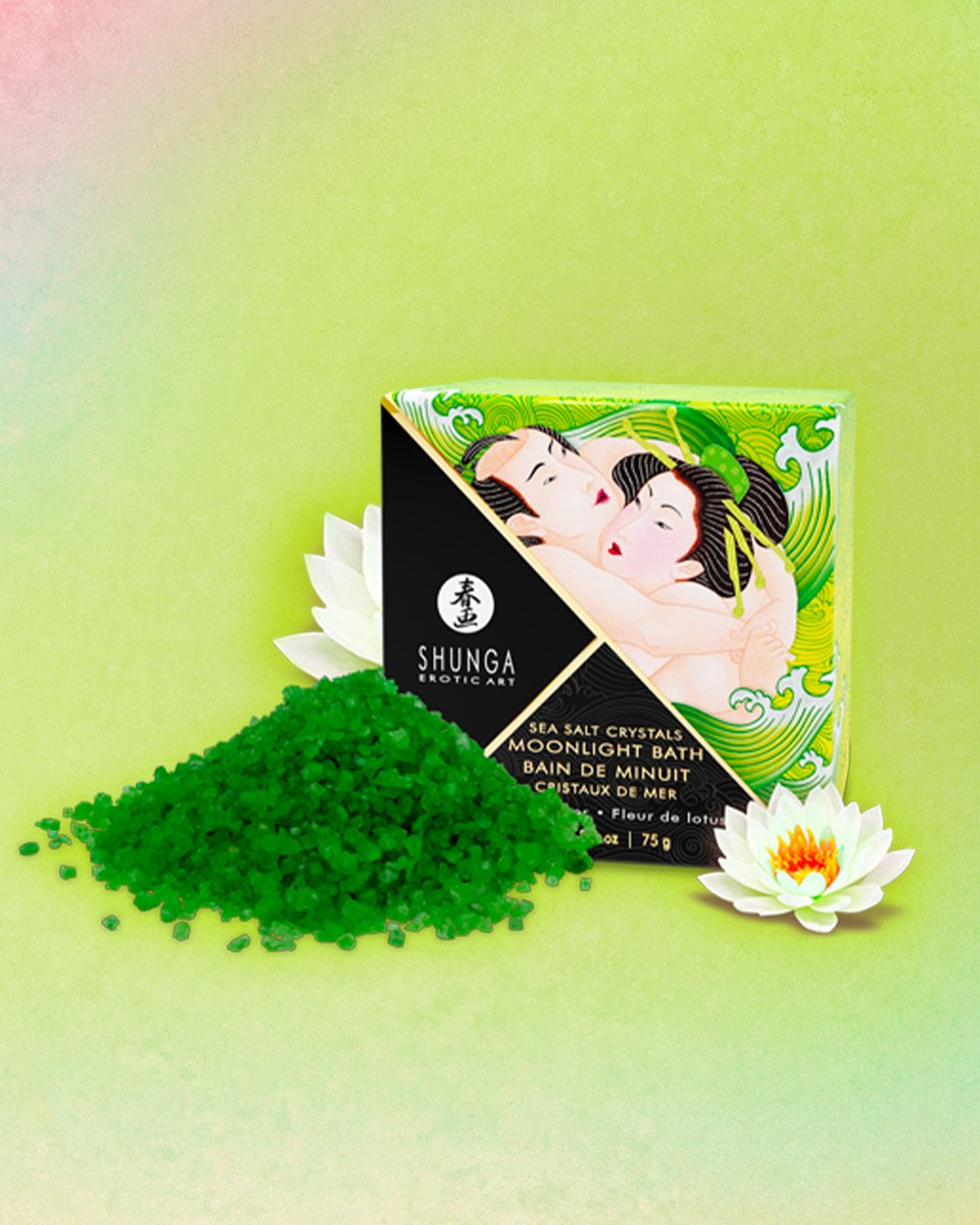 ShungaEroticArt's tweet photo. 🛀💚 Enjoy a relaxing bath like never before with our sea salt crystals.
#moonlightbath #relaxingbath #seasalt #seasaltcrystals #shungabath #shunga https://t.co/4oZvWtEijD