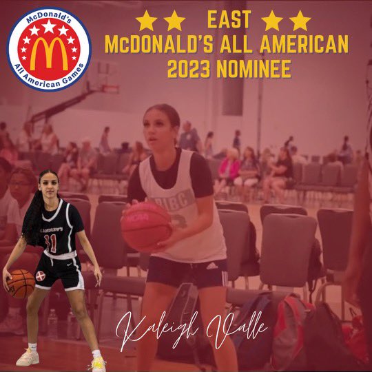 Congratulations to Kaleigh Valle on her McDonald’s All American nomination! <a href="/HerHoopsNetwork/">Her Hoops Network</a> <a href="/BashHoopsNE/">Bash Hudson</a> <a href="/PGHNewEngland/">Prep Girls Hoops New England</a> <a href="/hgsl_girls/">Hoop Group Girls</a>
