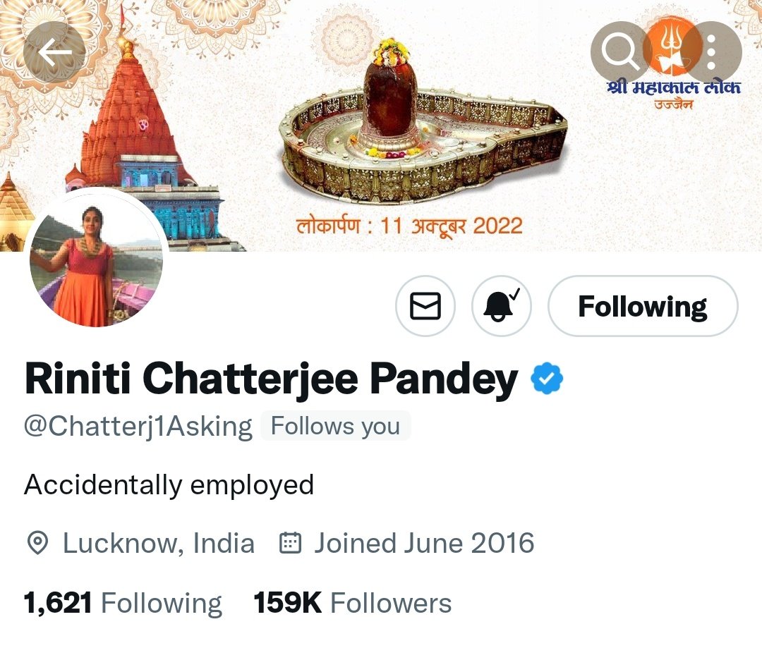 Deepak_BJP1's tweet photo. एकाउंट वेराफाई होने पर बधाई हो @Chatterj1Asking दीदी जी ।
साथ ही #159K की बधाई https://t.co/wElcHw9qAE