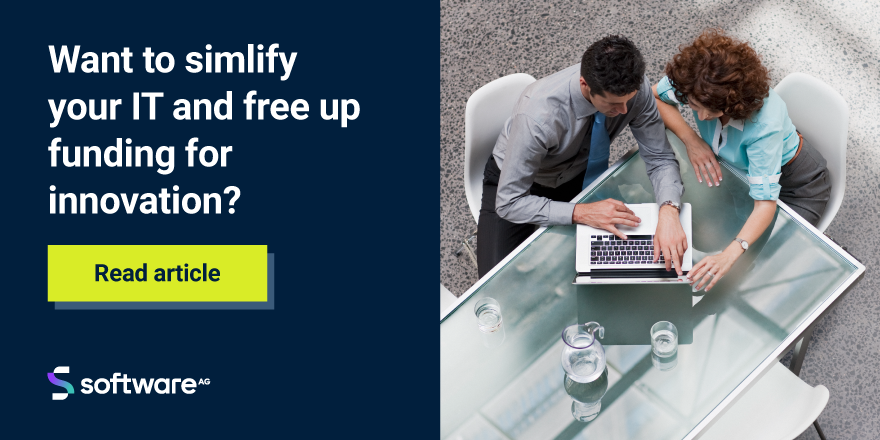 SoftwareAG's tweet photo. Start maximizing IT with application rationalization–optimized cost reduction & increased agility. Learn more: https://t.co/z1Dr8Jmv5c
#EnterpriseArchitecture #PortfolioManagement #ApplicationRationalization https://t.co/LIxFFOz7cG
