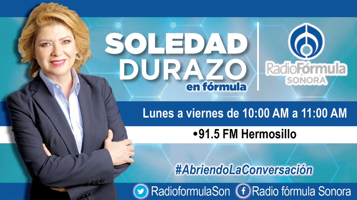 SoledadDurazo's tweet photo. #AlAire en Fórmula Sonora 91.5 FM. 
🔵Fortalecimiento del peso ante el dólar @AnaBerthaGtz @imcomx 
🔵 Alianza Va X México @lumendoz 
🔵#DeColor Que falta por atender de la agenda LGBTQ+ @alanfvasquez 

Acompáñenos👇
https://t.co/19YvNybeCo https://t.co/zlH2hDe6fb