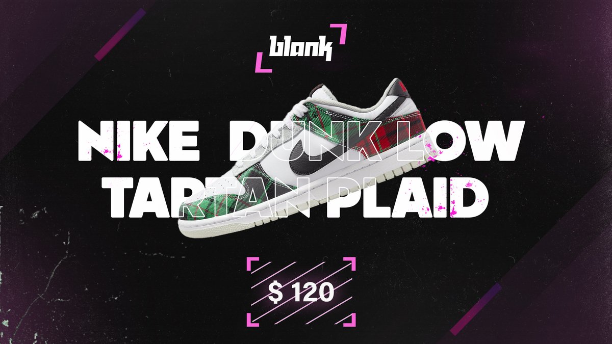 Look for the Nike Dunk Low 'Tartan Plaid' to be released on January 15th🔥🔥 Unable to cop such hyped pairs?🚀 We can help you out with our amazing proxies.😊 Subscribe @BlankProxies !😉 LIKE💖RT♻️& FOLLOW✅ For more such information.