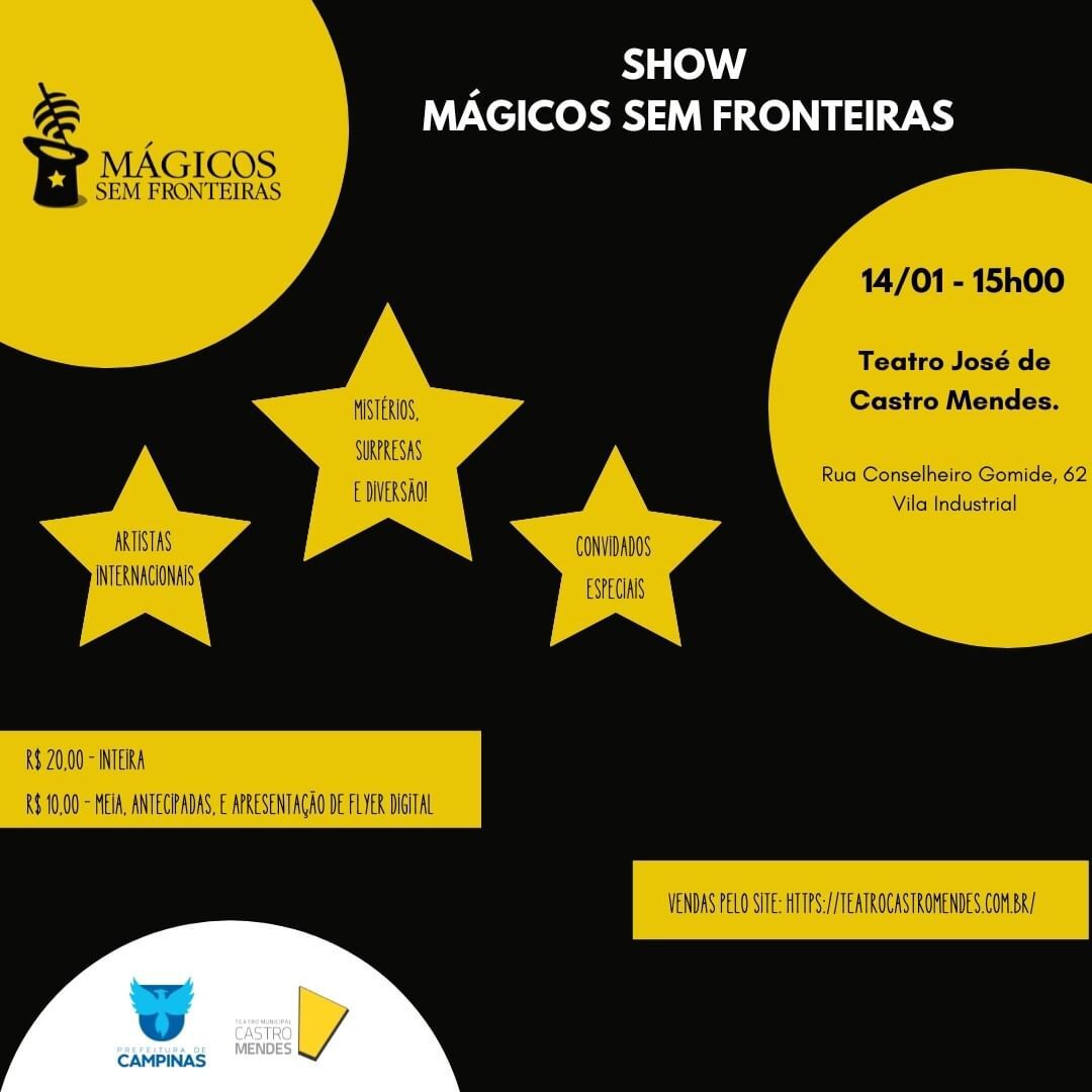 magicianswb's tweet photo. We are on our anual Magic Service Trip, and at the end of them we do a show with our local students and our volunteer magicians, this takes place in a theater, on this ocasión,  we have the honor to be included in Campinas official cultural offering for the month of January, if y https://t.co/5vbb0ORalc