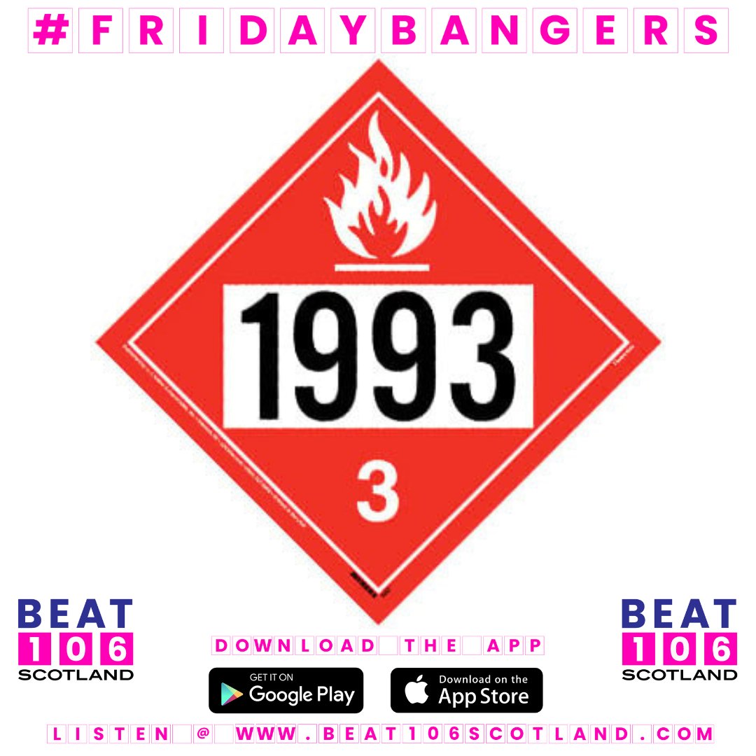 beat106scotland's tweet image. The #FRIDAYBANGERS are go at 5pm and this week on @beat106scotland we go back 30 YEARS (!) to 1993... From now until 7pm absolute anthems from @the_prodigy @Leftfield @TTFJonCampbell @ultrasonictekno #Technohead #Dyewitness #TomWilson and many more !