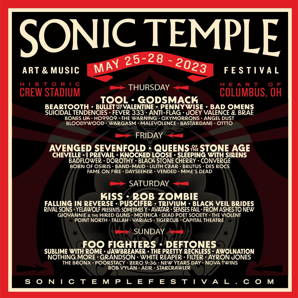 Sonic Temple Festival tweet media