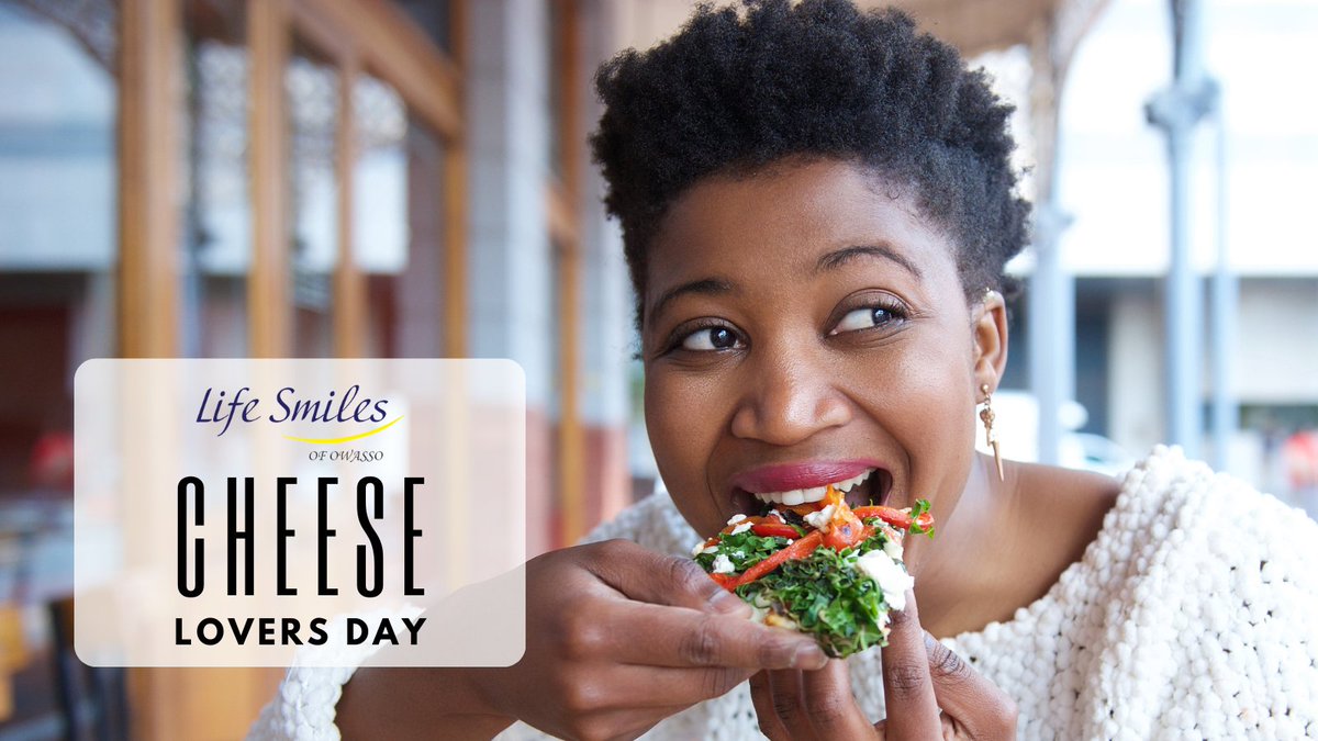 henglimdds's tweet image. Cheese is great for your teeth. 🦷 

Not only does it have high levels of phosphate and calcium, which naturally strengthen teeth and bones, but it also helps balance the pH level in your mouth, which means less harmful acid, more cleansing saliva, and fewer cavities. 🧀