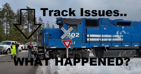 JasonAsselin906's tweet image. Train STOPPED By Frost Heave? Trouble On The Rails! #trains #trainvideo ... youtu.be/zE13GRW5jps via @YouTube