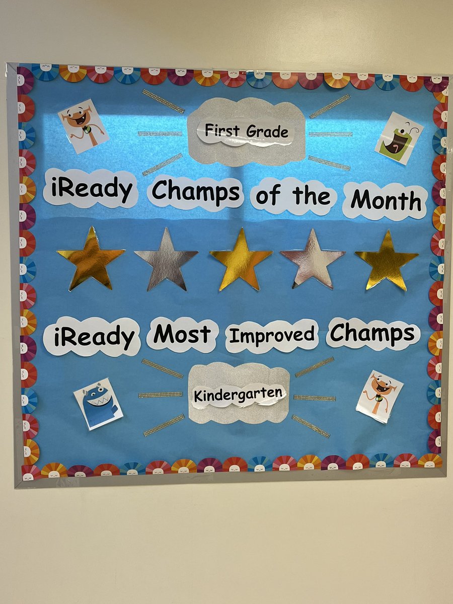 MBaiseyFCPS's tweet photo. Continually finding ways to celebrate, recognize & motivate students @ThurmontPrimary for their iReady work #TopNotchTPS #GoalsAndGrowth https://t.co/l6PrecRBeg