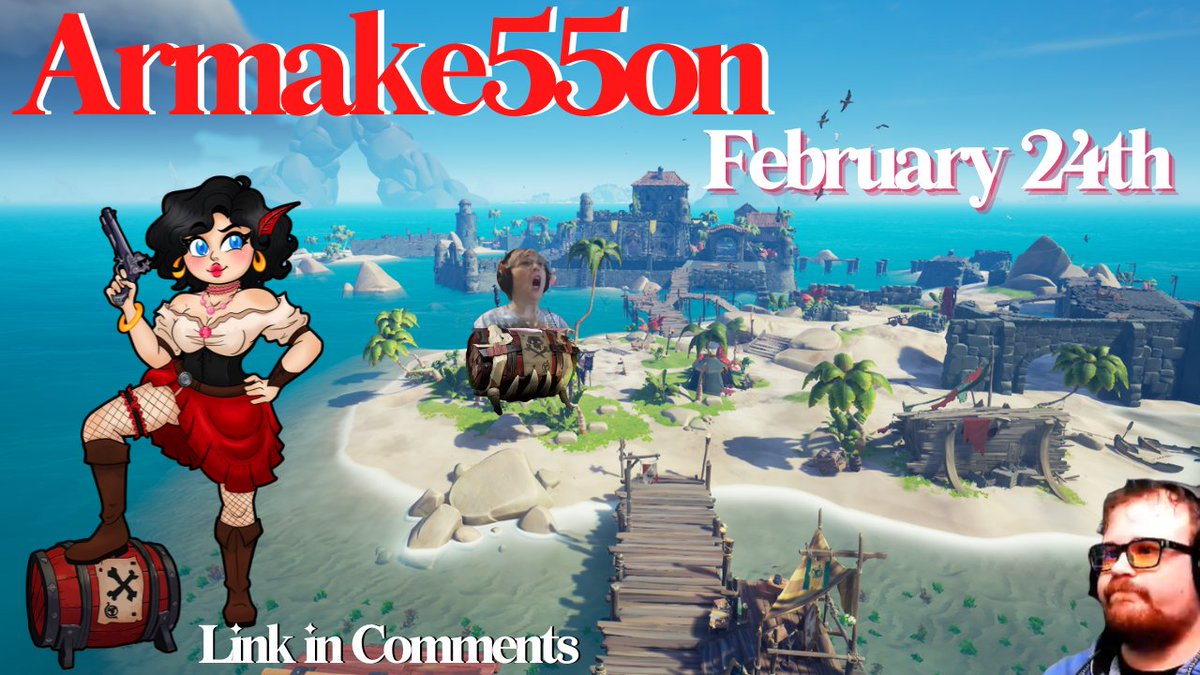 OctagonRon's tweet image. *****PLEASE RETWEET*******

 WHAT TIME IS IT?!!? Oh yeah, @SeaOfThieves Its that time again!!! This time, with a new place, some new faces and some old...boom..ers.... SIGN UP, JOIN US for the most anticipated event of the year (also up for Best Community Event Awards) LETS GO!