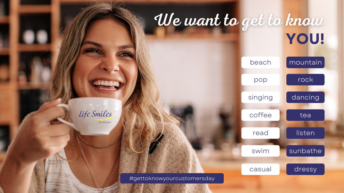 henglimdds's tweet image. Whether you are a new patient or have been coming to us for years, we love learning all about you!  
Is it time for a new dentist or are you due to see us?  👉 lifesmilesowasso.com/appointments/