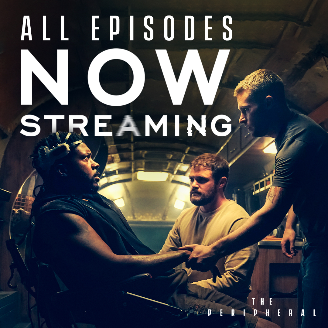 Jump back in to the sim. 

Season 1 of #ThePeripheral is now streaming on @primevideo.