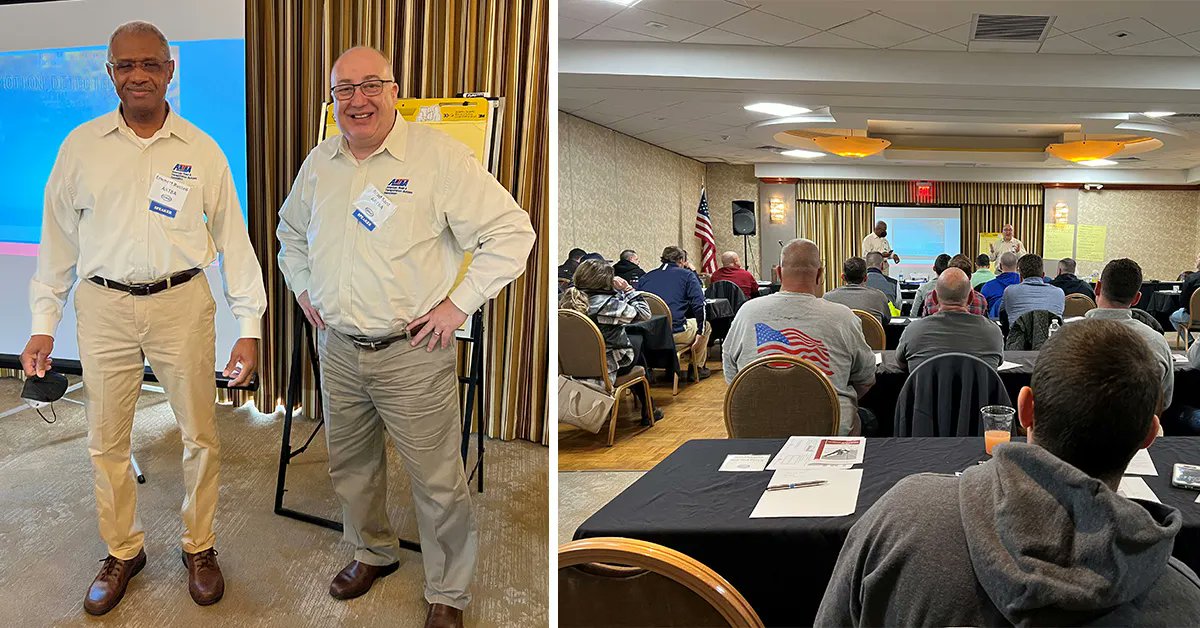 ARTBA on Twitter "ARTBA safety instructors Emmett Russell and Brad