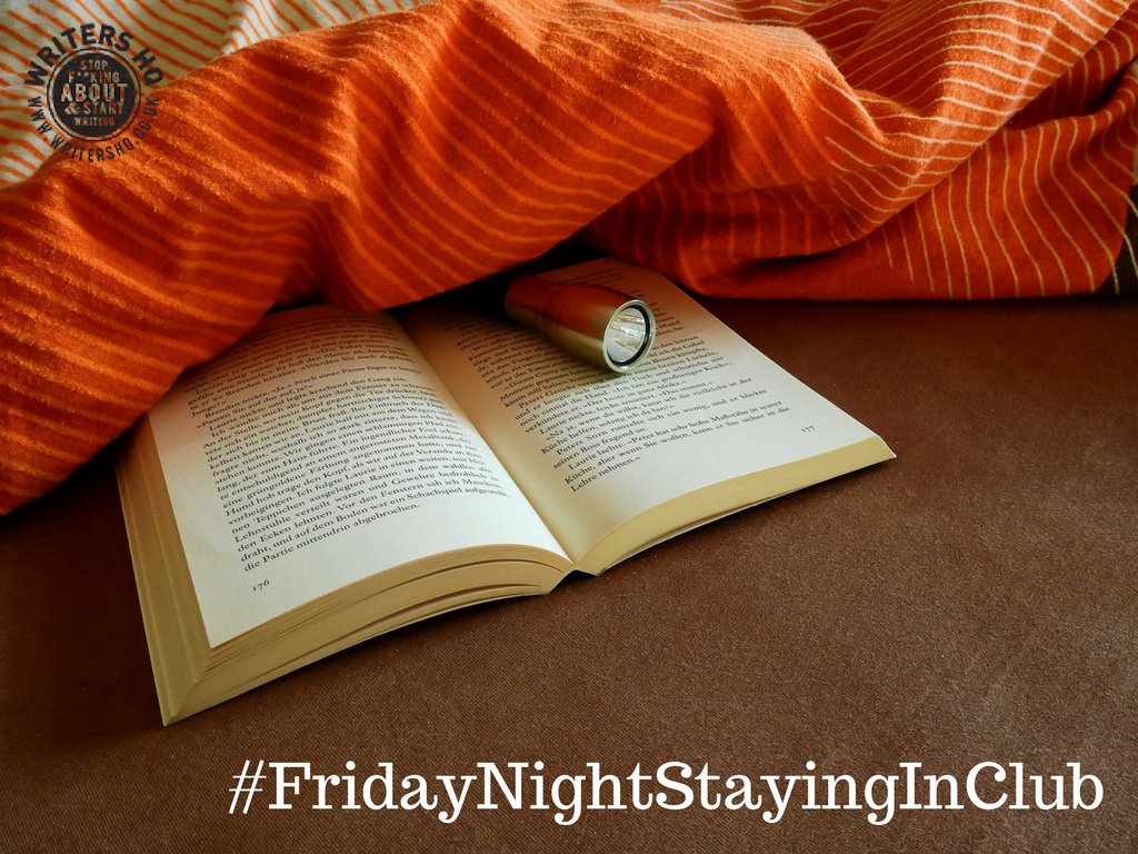 writers_hq's tweet photo. It's Friday which means we're getting ready for another edition of #FridayNightStayingInClub with the FFO crew. Join us at 8pm for our weekly live reading, aka an hour of stories and writerly shenanigans with the #WHQCommunity. Everyone's welcome! https://t.co/NHJJcizDoz https://t.co/1vhxr5Wnge