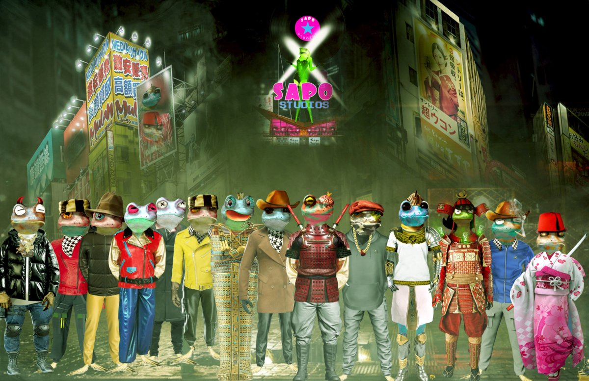 Frogland_io's tweet photo. These frogs earned their rest ๐ด๐ so 1 more week of holiday, then @sapo_studios will be BACK!!
Join us on Jan. 21 for the first #ScratchTrackSaturday of 2023!! #NotoriousFrogs, incredible music, & excellent guests - what more could you want?
#Web3 #NFTcommunity #musicNFTs https://t.co/GeSaCQ9JYu