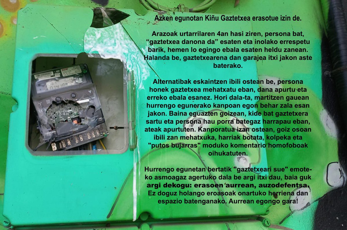 ⚠️ KIÑU ERASOTUE IZIN DE ⚠️

Erasoen aurrean, auzodefentsa!