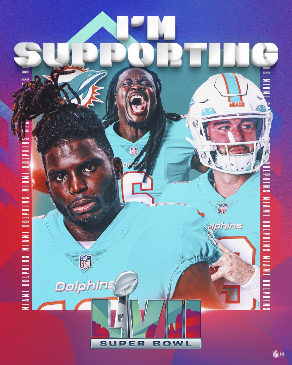 #FinsUp !

RT if you're supporting the <a href="/MiamiDolphins/">Miami Dolphins</a> in the #NFLPlayoffs.